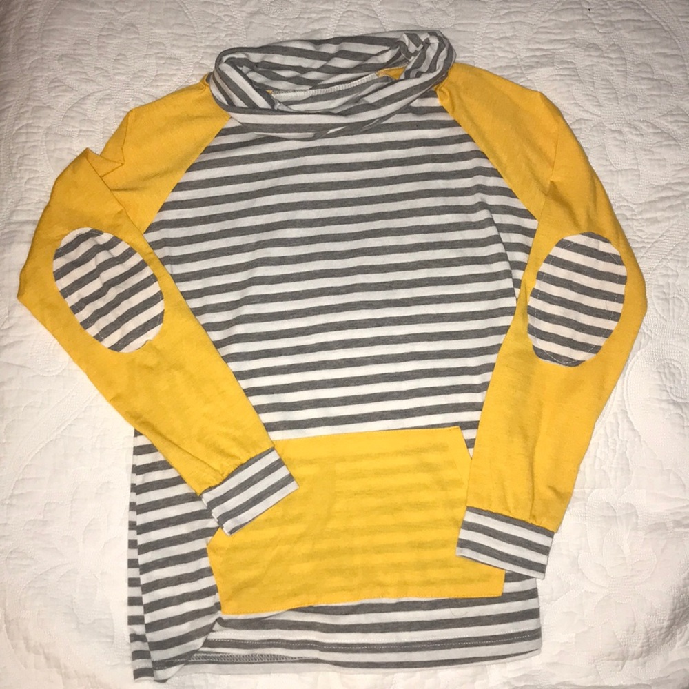 Yellow long sleeve top